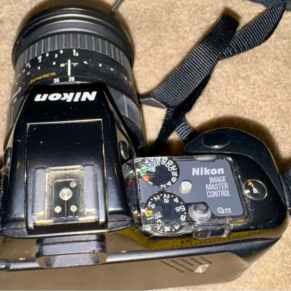 Nikon F-401s Black SLR Camera